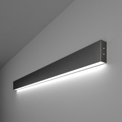 Линейный накладной светильник Elektrostandard 103см 20W 6500K черная шагрень 101-100-30-103 Grand (a042931)