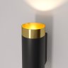 Настенный светильник Elektrostandard Poli MRL 1016 черный/золото (a058982)