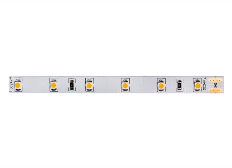 5м Светодиодная лента белого цвета 4000К, 4,8W, 24V, 60LED/m, IP20 Donolux DL-18321/N.White-24-60