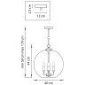 Подвесной светильник Sferico Lightstar 729134