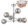 Люстра на штанге с лампочками Velante 245-103-06+Lamps E27 P45