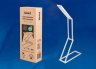 Настольная лампа (UL-00003649) Uniel TLD-556 Silver/LED/105Lm/6500K