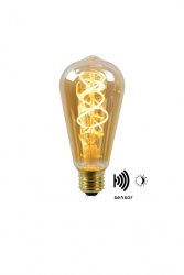 Светодиодная диммируемая лампа E27 4W 2200K (теплый) Lucide LED BULB TWILIGHT SENSOR 49034/04/62