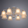 Потолочная люстра Arte lamp Emma с поддержкой Маруся A2713PL-8WG-М