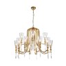 Подвесная люстра с лампочками Favourite Lyra 2968-15P+Lamps E14 Свеча