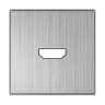 Накладка Werkel для розетки HDMI глянцевый никель WL02-HDMI-CP 4690389119569