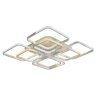 Светодиодная диммируемая люстра с ПДУ Profit Light 8026/4+4 WHT B 288W+14W RGB