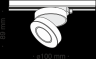 Трековый светодиодный светильник Maytoni Track TR006-1-12W3K-B4K