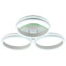 Светодиодная диммируемая люстра с ПДУ Profit Light 6003/3 WHT 198W+8W RGB