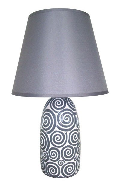 Настольная лампа Escada 699/1L E27*60W Dark grey NATURAL