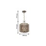 Подвесная люстра Favourite Bazar с поддержкой Маруся 1624-3P-М