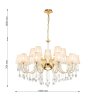 Подвесная люстра с лампочками Favourite Cutie 2868-15P+Lamps E14 Свеча