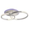 Светодиодная диммируемая люстра с ПДУ Profit Light 8047/2 WHT 60W+6W RGB