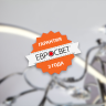 Настенный светодиодный светильник Eurosvet 20165/1 LED белый/серебро
