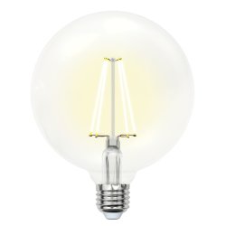 Филаментная лампа E27 15W 3000K (теплый) Sky Uniel LED-G125-15W-3000K-E27-CL PLS02WH (UL-00004860)