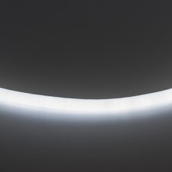 1м. Неоновая лента дневного цвета 6500К, 9,6W, 220V, 120LED/m, IP20 Lightstar 430204