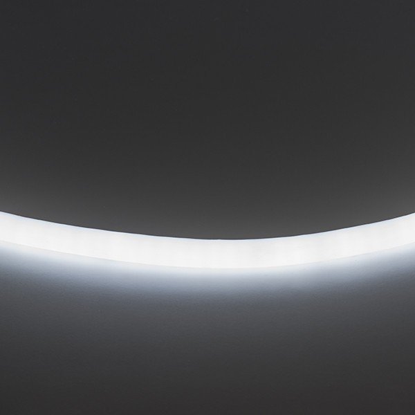 1м. Неоновая лента дневного цвета 6500К, 9,6W, 220V, 120LED/m, IP20 Lightstar 430204