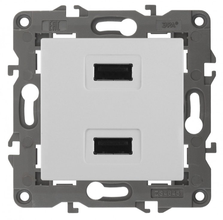 Устройство зарядное USB ЭРА Elegance 5V-2,1A 14-4110-01 Б0034358