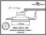 Встраиваемый светильник Novotech Glass 369126