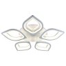 Светодиодная люстра с ПДУ Profit Light 8069/5+5 WHT 220W+11W RGB