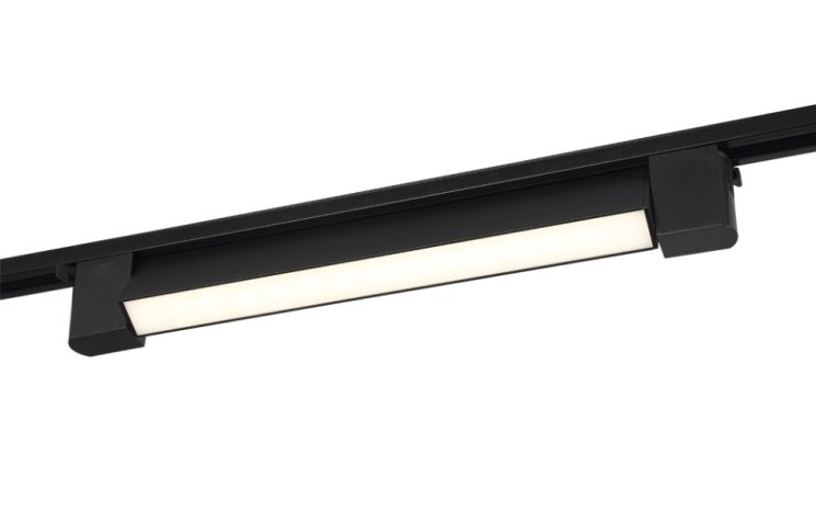 Однофазный LED светильник 18W 4000К для трека Crystal Lux CLT 0.31 010 18W BL M4000K