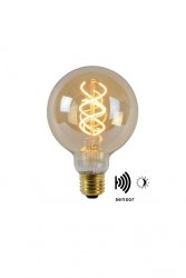 Светодиодная диммируемая лампа E27 4W 2200K (теплый) Lucide LED BULB TWILIGHT SENSOR 49032/04/62