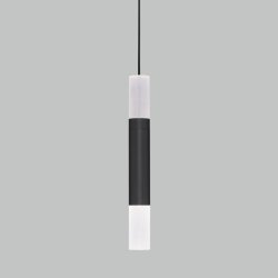 Подвесной светодиодный светильник Eurosvet Axel 50210/1 LED черный (a054205)