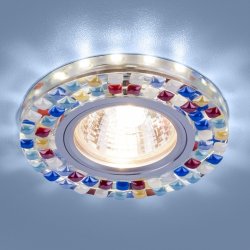 Встраиваемый светильник с LED подсветкой Elektrostandard 2195 MR16 SL/MLT (a036819) Встраиваемый светильник с LED подсветкой Elektrostandard 2195 MR16 SL/MLT (a036819)