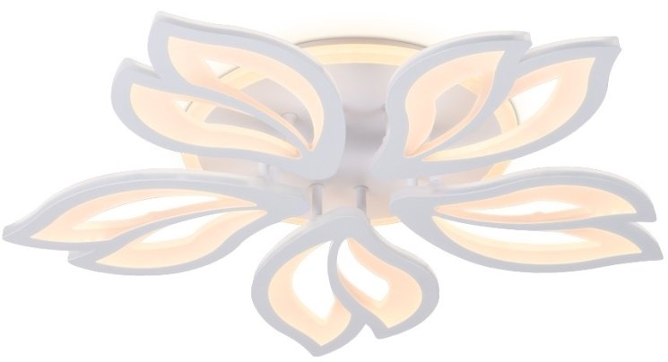 Потолочная светодиодная люстра с пультом д/у Ambrella light Acrylica FA543