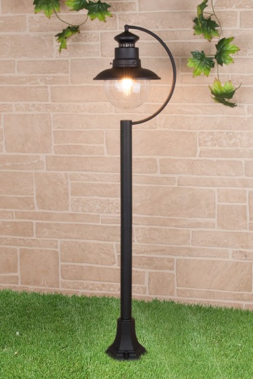 Talli F черный (GL 3002F) Уличный фонарный столб Elektrostandard (a038485)