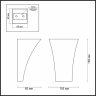 Настенный светильник с лампочкой Odeon Light Gips 3882/1W+Lamps E14 P45