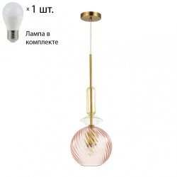 Подвесной светильник с лампочкой Odeon Light Bella 4862/1+Lamps E27 P45