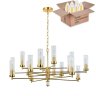 Подвесная люстра с лампочками Favourite Aesthetic 2673-16P+Lamps E14 Свеча