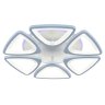 Светодиодная люстра с ПДУ Profit Light 8064/6 WHT 120W+8W RGB