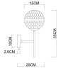 Бра Arte Lamp Delacrua A7770AP-1PB