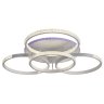 Светодиодная диммируемая люстра с ПДУ Profit Light 8047/4 WHT A 132W+10W RGB