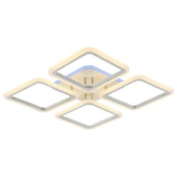 Светодиодная диммируемая люстра с ПДУ Profit Light 8075/4 PGD 112W+8W RGB