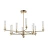 Люстра на штанге Lumion Kamilla с лампочками 5274/10C+Lamps E14 Свеча