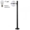 Ландшафтный столб с лампочкой Odeon Light Lomeo 4832/1F+Lamps E27 P45