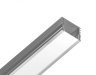 Алюминиевый профиль накладной 18*4 для светодиодной ленты до 15мм Ambrella light ILLUMINATION Alum GP1750AL