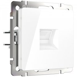 Телефонная розетка RJ-11 (белая) Werkel W1182001