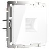 Телефонная розетка RJ-11 (белая) Werkel W1182001