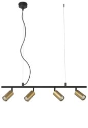 Подвесной светильник Crystal Lux CLT 015C4 L800 BL-GO
