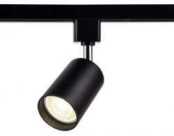 Однофазный светильник для трека Ambrella light Track System GL5123 BK