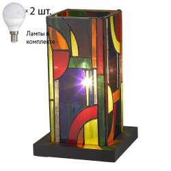 Настольная лампа с лампочками Velante 810-804-02+Lamps E14 P45