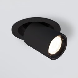 Встраиваемый светодиодный светильник Elektrostandard 9917 LED 10W 4200K черный матовый (a052449)