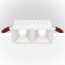 Встраиваемый светильник Maytoni Alfa LED DL043-02-10W3K-D-SQ-W