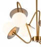 Люстра на штанге Indigo Jazz 11020/6R Brass