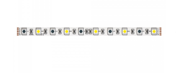 5м. Светодиодная лента теплого цвета 3000К, 14,4W, 24V, 60LED, IP20 Led strip Maytoni 10176