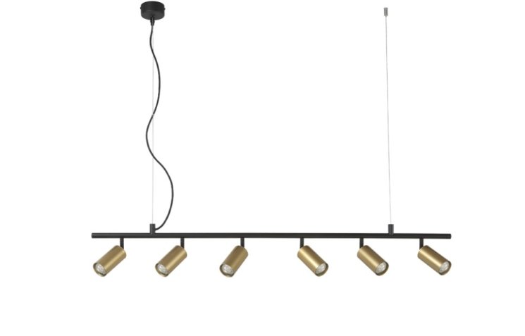 Подвесной светильник Crystal Lux CLT 015C6 L1200 BL-GO